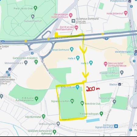 Moderne Und Helle Ferienwohnung Im Herzen Der Stadt Dortmund Esterno foto